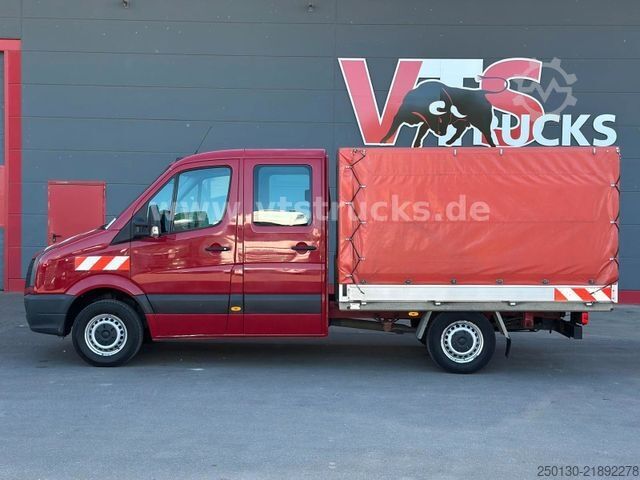 Schuifzeil bestelwagen VOLKSWAGEN Crafter 35 Doppelkabine Pritsche + Plane