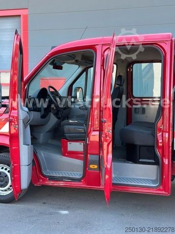 Schuifzeil bestelwagen VOLKSWAGEN Crafter 35 Doppelkabine Pritsche + Plane