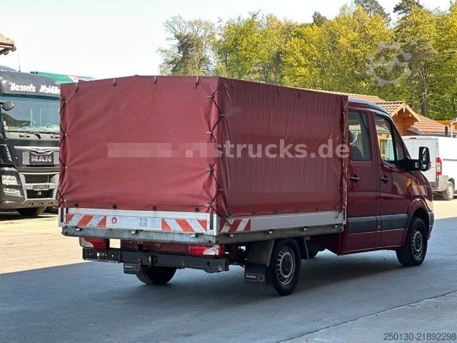 Schuifzeil bestelwagen VOLKSWAGEN Crafter 35 Doppelkabine Pritsche + Plane