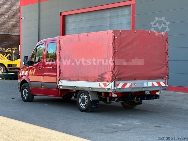Schuifzeil bestelwagen VOLKSWAGEN Crafter 35 Doppelkabine Pritsche + Plane