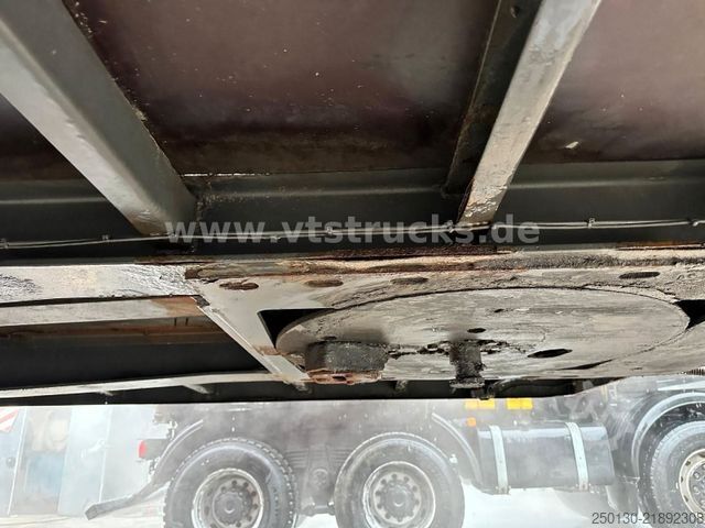 Open oplegger  1.Achs Baustoff-Pritsche / TEREX 125.2 LK & ZWL