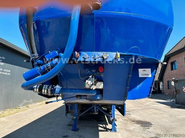 Silo oplegger Heitling Silo 51m³ /TRIDEC/7Kammern /4Euter