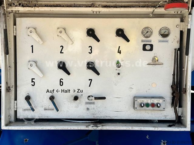 Silo oplegger Heitling Silo 51m³ /TRIDEC/7Kammern /4Euter