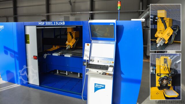 Laser cutting machine MicroStep MSF Pro 3001.15LtkBr