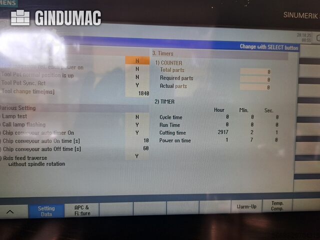Centro de mecanizado vertical Hyundai WIA F500 +