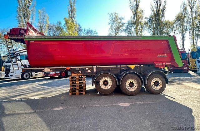 Trailer truk bak jungkit LANGENDORF SKS-HS 24/30 Cramaro Verdeck SAF Lift Alufelgen