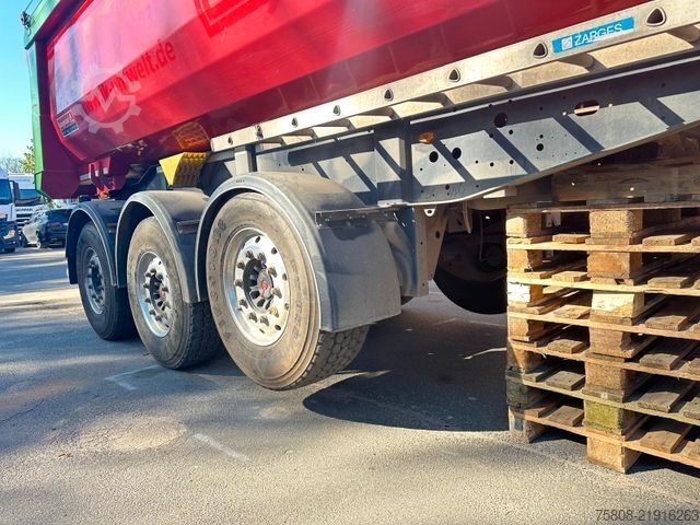 Trailer truk bak jungkit LANGENDORF SKS-HS 24/30 Cramaro Verdeck SAF Lift Alufelgen