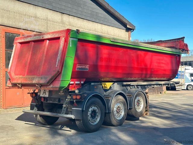 Trailer truk bak jungkit LANGENDORF SKS-HS 24/30 Cramaro Verdeck SAF Lift Alufelgen