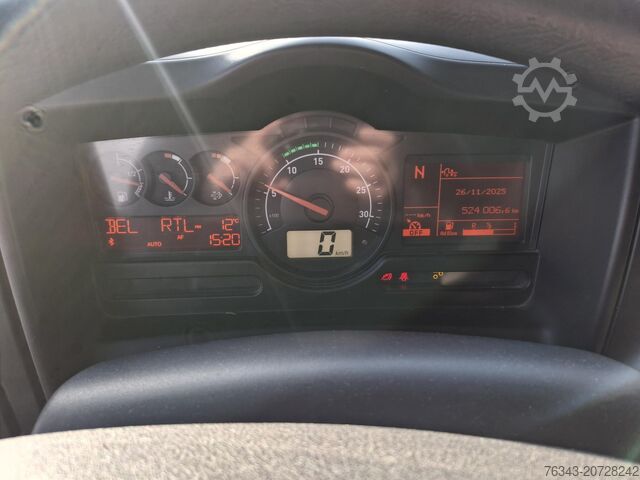 Tenteli platform kamyonu RENAULT D26 WIDE 380 - 6X2 - E6 - RETARDER