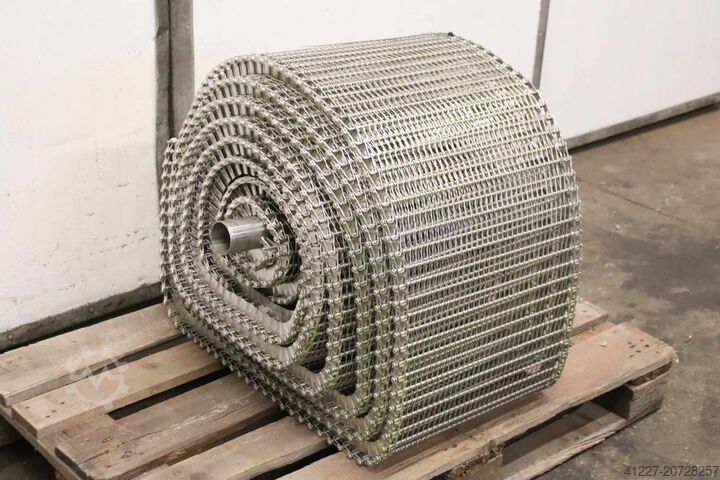 Stainless steel conveyor belt, link belt, 18.2 m Costacurta VICO FLEX Breite 457 mm