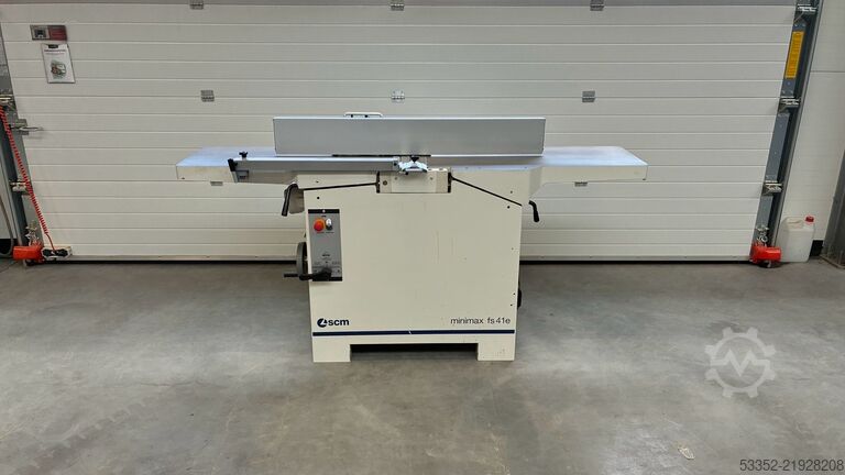 Jointer planer & thickness planer combination SCM FS 41E