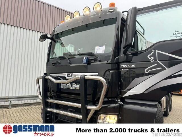 Tipper truck MAN TGS 35.500 8x8 BB, Meiller Bordmatik