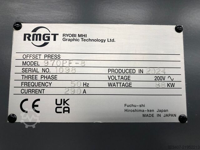 Máy in offset Ryobi 970PF-8