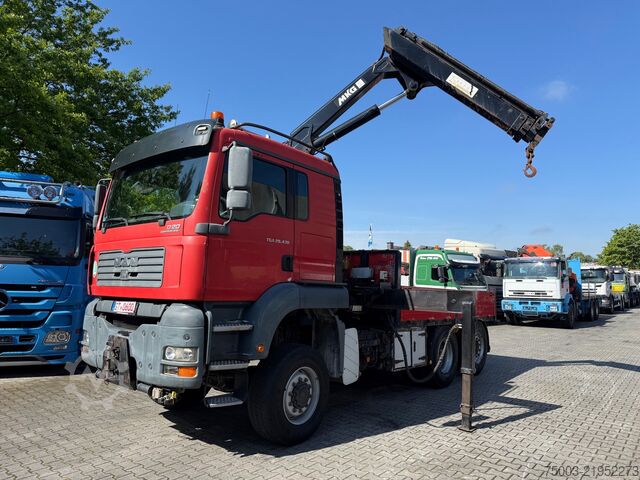 Truck mounted crane MAN TGA 28.430 6X4-4 Kran MKG 201 a3