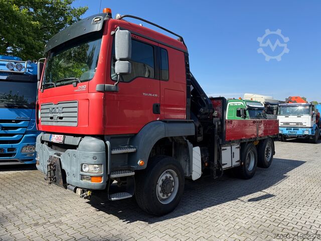 Truck mounted crane MAN TGA 28.430 6X4-4 Kran MKG 201 a3