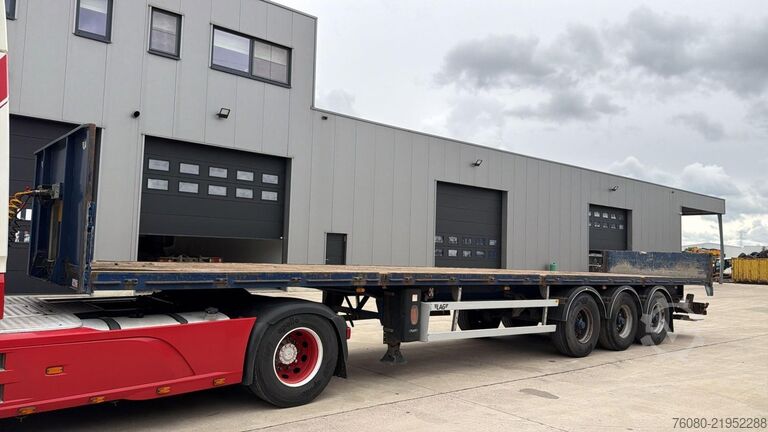 Flatbed LAG O - 3 GT (BPW AXLES / DISC / BELGIAN TRAILER)