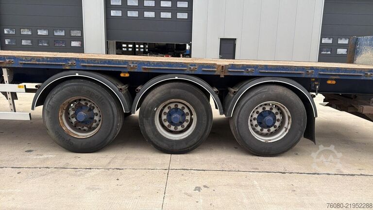 Flatbed LAG O - 3 GT (BPW AXLES / DISC / BELGIAN TRAILER)