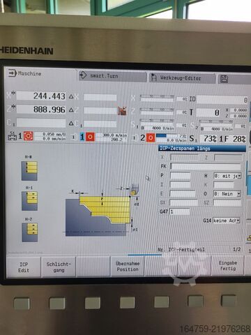 CNC dreiebenk DMT Kern CD402x1000