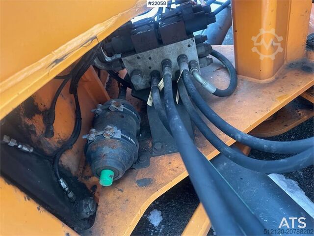 Baumaschine Schmidt folding wing snow plough