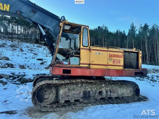 Rupsgraafmachine Åkerman H14