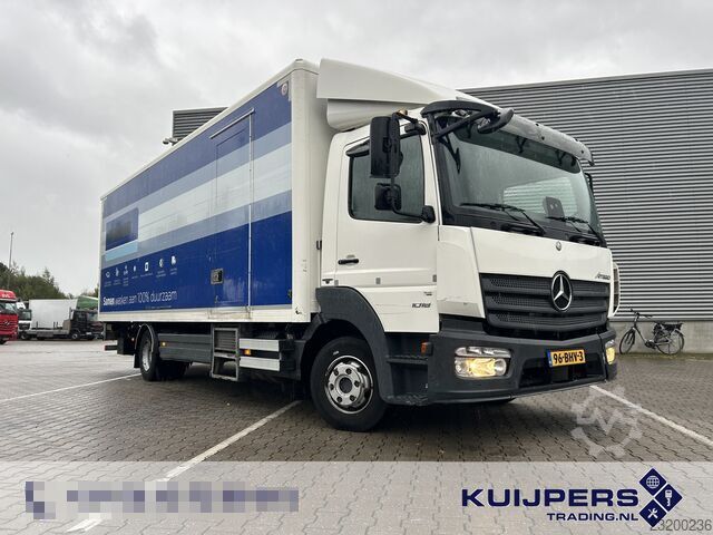 梅赛德斯-奔驰 Atego 1018 / 10 吨 / 57.4 万公里 / 7 米厢式货箱 / 尾板升降机 / 有效年检（APK TUV）至2026年11月 Mercedes-Benz Atego 1018 / 10 Ton / 574 dkm / Box 7 mtr / Loa...