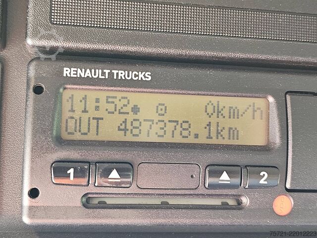 Sliding tarpaulin RENAULT D 250 19.5T TAILLIFT