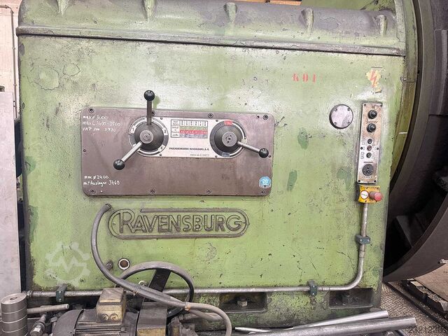 Plandrehmaschine Maschinenfabrik Ravensburg AG P 30
