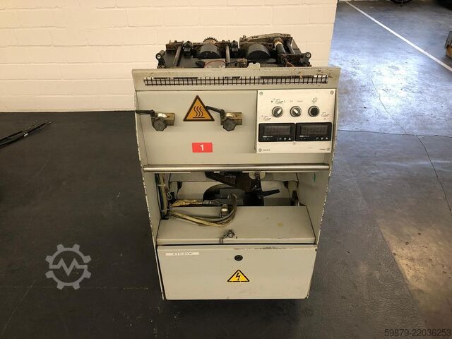 Kolbus PUR + EVA spine gluing unit (2005) Kolbus PUR spine gluing unit