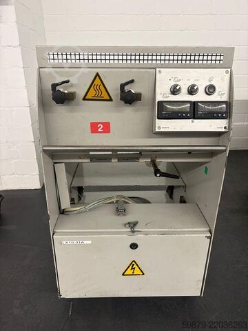 Kolbus PUR + EVA spine gluing unit (2005) Kolbus PUR spine gluing unit