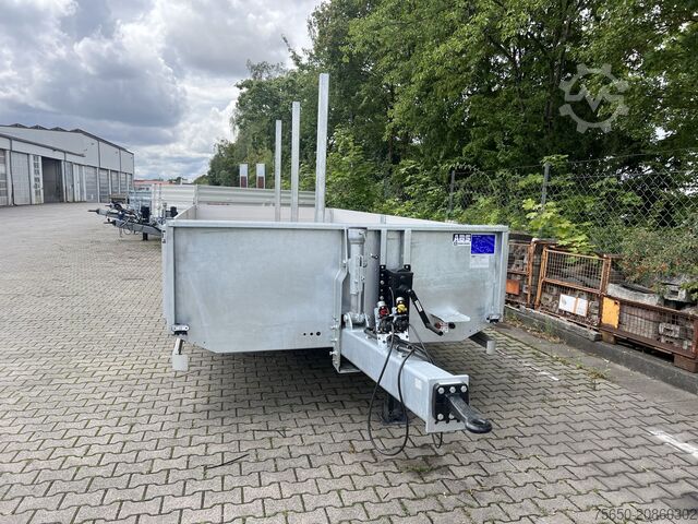 Anhänger mit offener Pritsche Möslein THT 11- G 7,2 Tandem- Pritschenanhänger- Tieflader