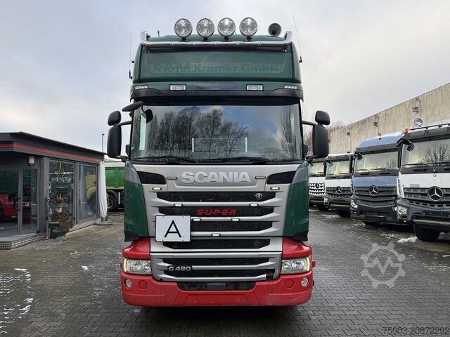 Standarta vilcējs Scania R490 4X2 Topline