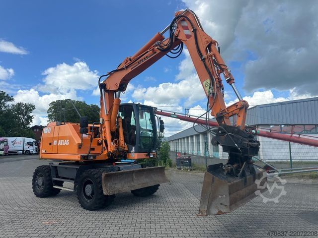 Hjulgraver ATLAS 160 W **Löffelpaket + Greifer**