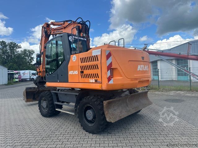 Hjulgraver ATLAS 160 W **Löffelpaket + Greifer**