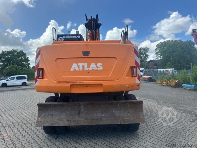 Hjulgraver ATLAS 160 W **Löffelpaket + Greifer**