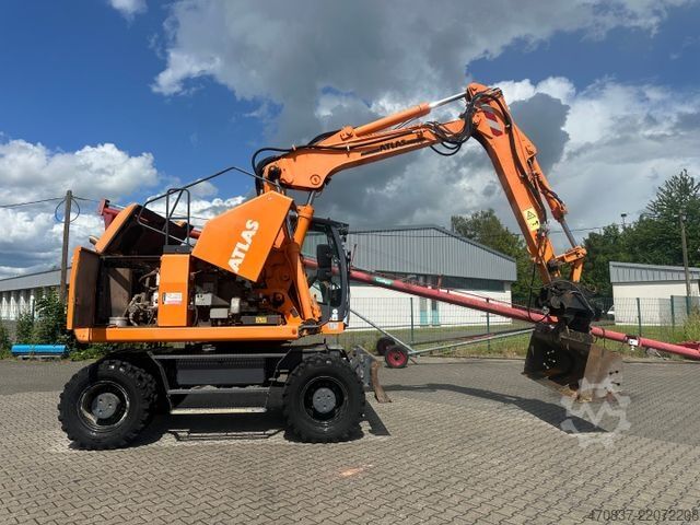 Hjulgraver ATLAS 160 W **Löffelpaket + Greifer**