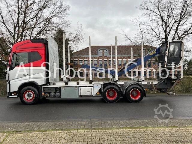কাঠের ট্রাক Volvo FH 16.750 6x4 Kran Palfinger M 12 L 97 / EURO 6