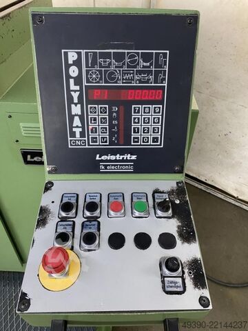 Mesin penarik profil dan alur CNC hidraulik, mesin penarik alur, mesin penyekap, mesin penarik profi LEISTRITZ Polymat 50 / 400 CNC