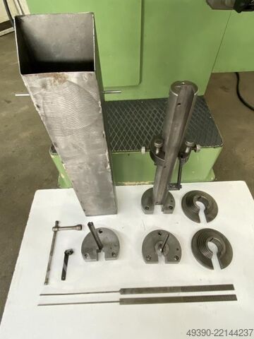 Mesin penarik profil dan alur CNC hidraulik, mesin penarik alur, mesin penyekap, mesin penarik profi LEISTRITZ Polymat 50 / 400 CNC