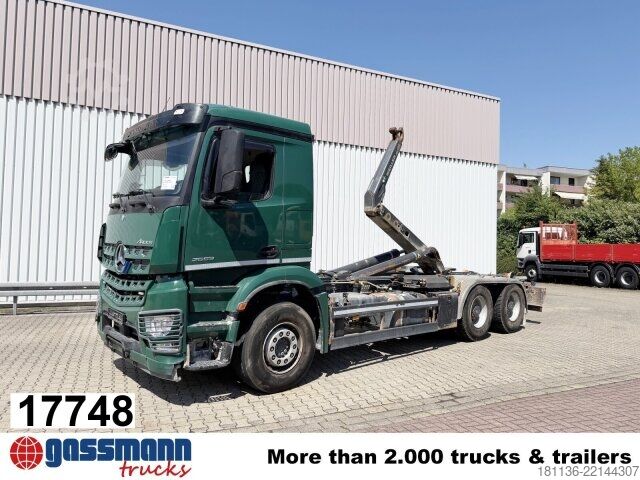 ロールオフコンテナトラック Mercedes-Benz Arocs 2653 LK 6x4 Kli-Ret Meiller Abrollkipper RS