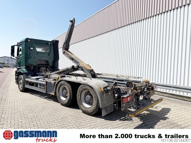 ロールオフコンテナトラック Mercedes-Benz Arocs 2653 LK 6x4 Kli-Ret Meiller Abrollkipper RS