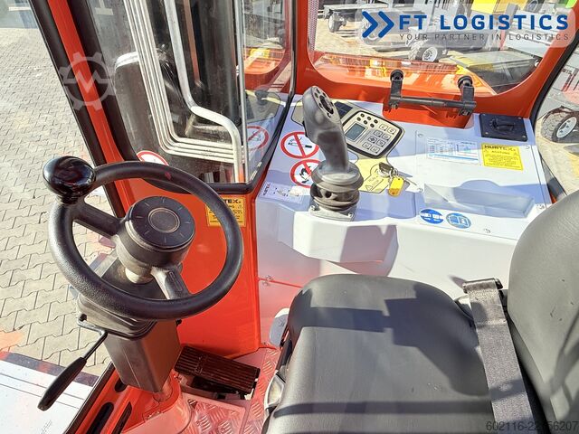 Nelisuuntatrukki Hubtex DQ45G DUPLEX 5000 FORK-POSITIONER CABIN