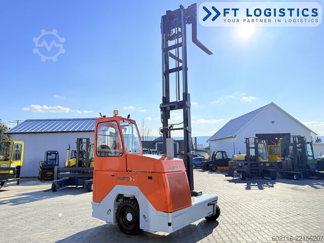Nelisuuntatrukki Hubtex DQ45G DUPLEX 5000 FORK-POSITIONER CABIN