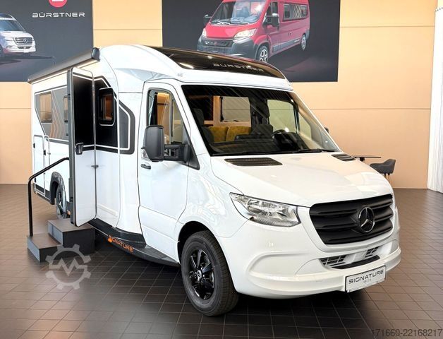 Teilintegriertes Wohnmobil BÜRSTNER Signature SMT 7.0 3,5t Mercedes, Markise