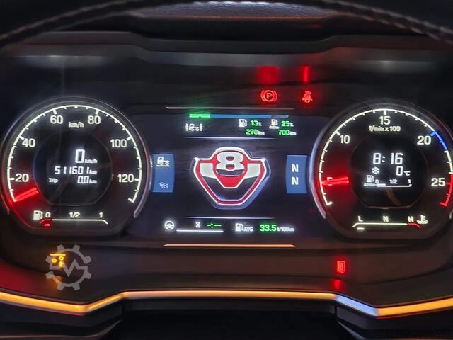 Štandard-SZM Scania 770S V8 NGS Highline 6x2 - Retarder - Night cli...