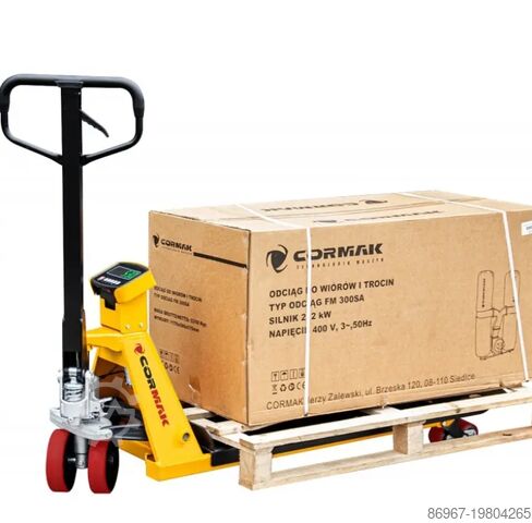 Hubwagen mit elektronischer Waage CORMAK SP2500E