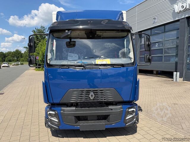 सूटकेस Renault D 12 LOW P4X2  210E6 / PLYWOOD GESLOTEN LAADBAK...