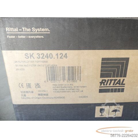 Komponente Rittal SK 3240.124 Lüftereinheit mit K1G165-AA03-06 SNVJH0165XULCZ -