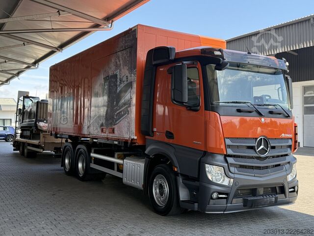 Skåpbil MERCEDES-BENZ Actros 2651 6x4 Koffer mit Bohranalge Zubehör