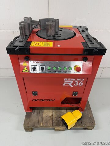 Járnstyrkt stálbeygjuvél AFACAN R36