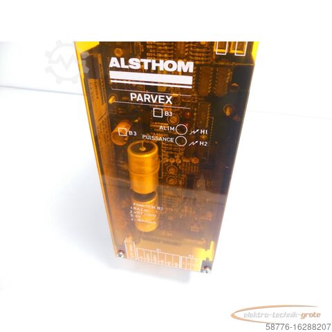 ALSTHOM hluti ALSTHOM Alsthom Parvex NFC 53 220 / AMS 2300515 Power Supply SN: 2411